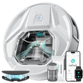 Lefant M320 Robot Vacuum Cleaner, Carpet Detection, 6,000 Pa Suction, Low Noise,  210 Mins Runtime, Self-Charging, Ideal for Har