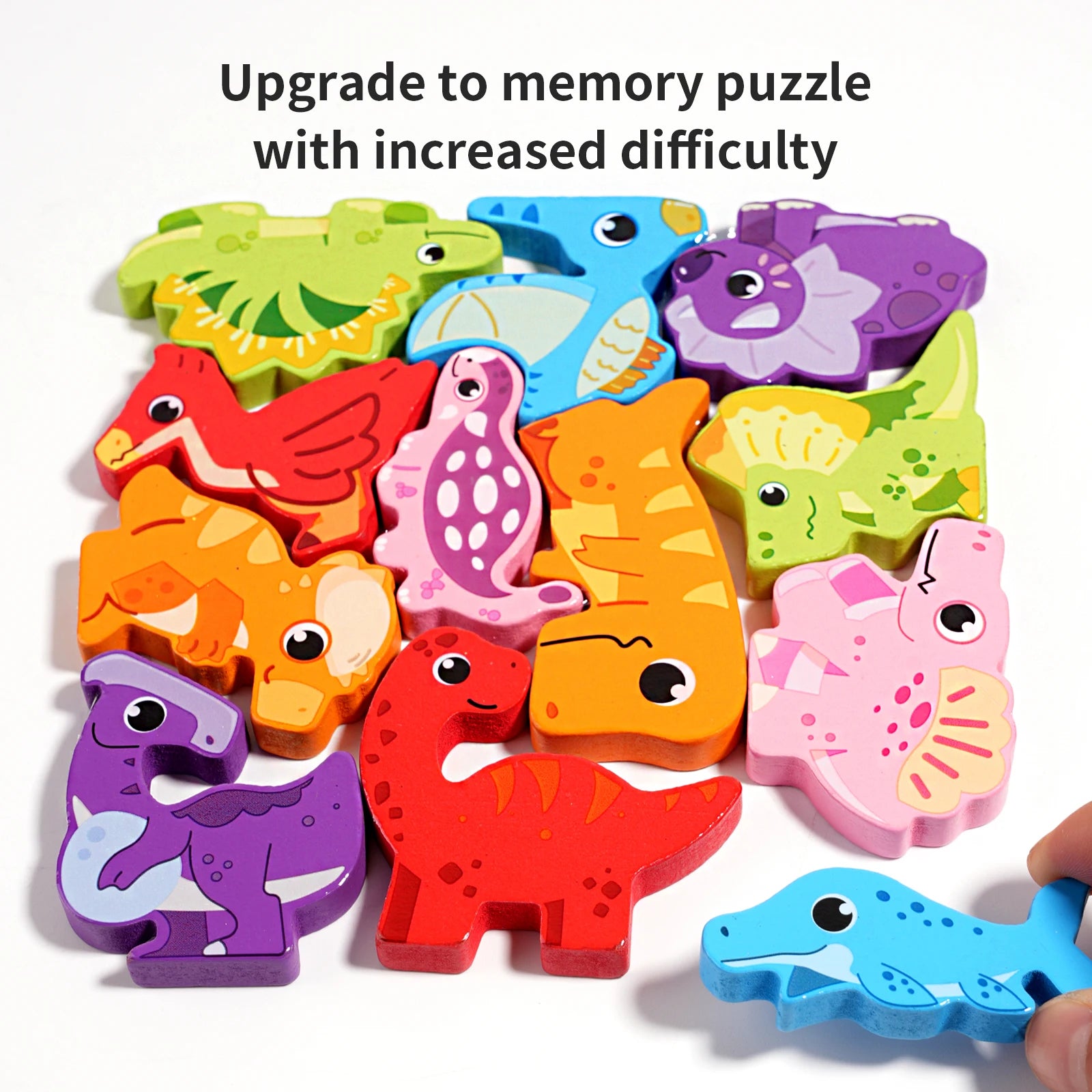 Montessori Toy Wooden jigsaw Puzzle Creative 3D Puzzle for Children's Intelligence Development Ealy Educational Toy For Children