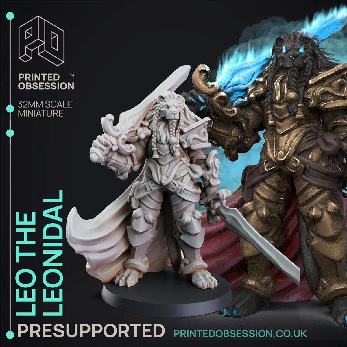 Cat Camp Lion Knight Leopard Cat Warrior Dragon and Dungeon DND Running Team Board Game Chess Model