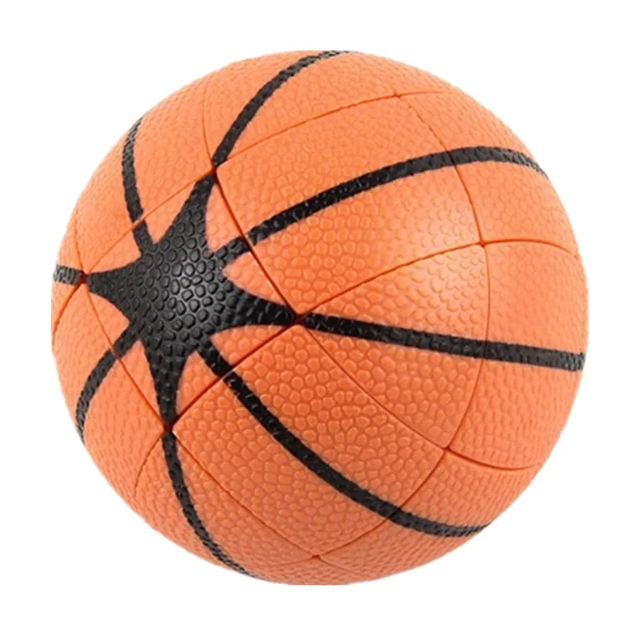FanXin Fun Puzzle 3x3 Magic Cube Basketball Plastic Personalized Twist  Puzzle Magico Cubo Toys Birthday Christmas Gift For Kids