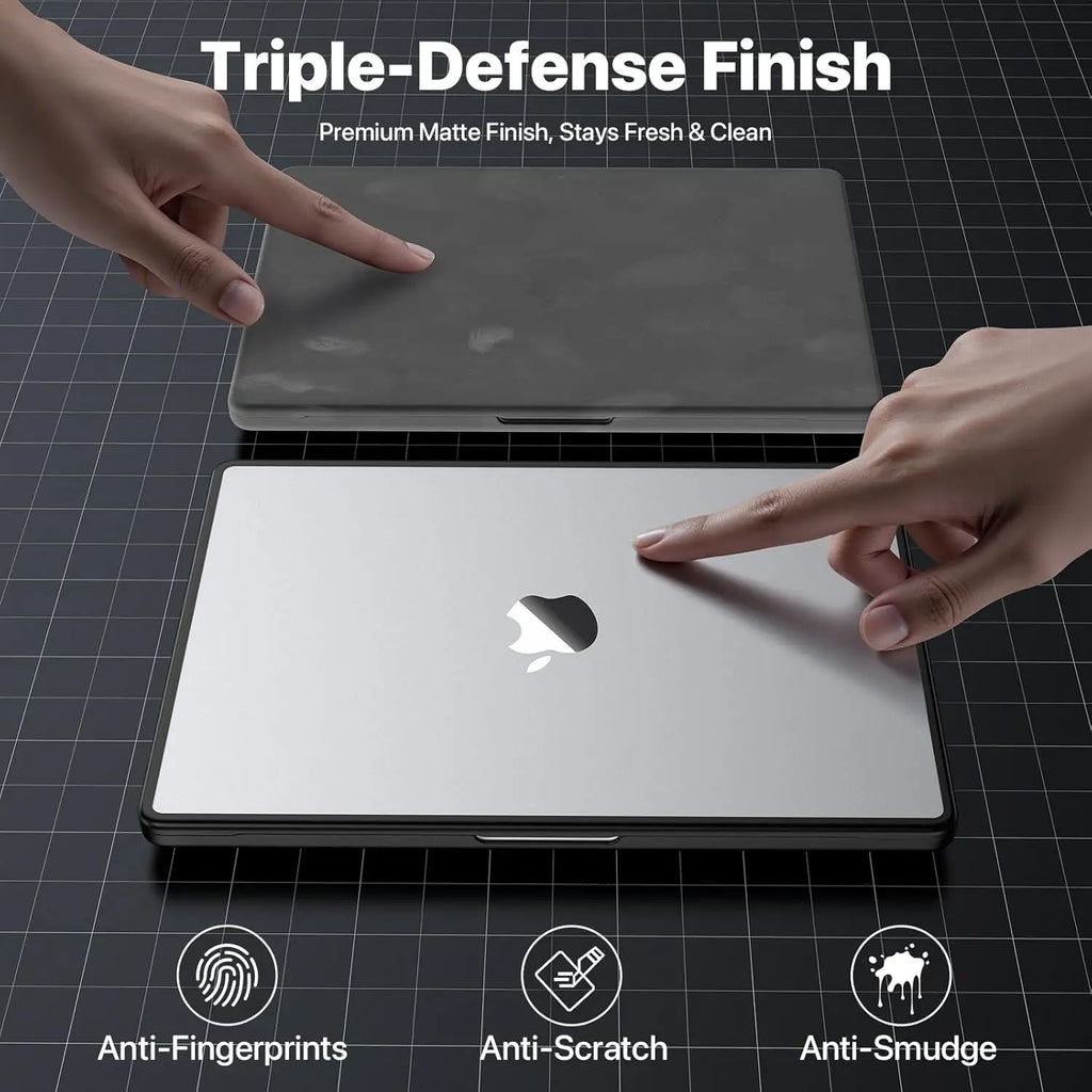 TPU Bumper Case Compatible With MacBook Pro 14 16 inch Case M4 M3 M2 M1 Pro/Max,  Anti-Cracking Case For MacBook Air 13 15''