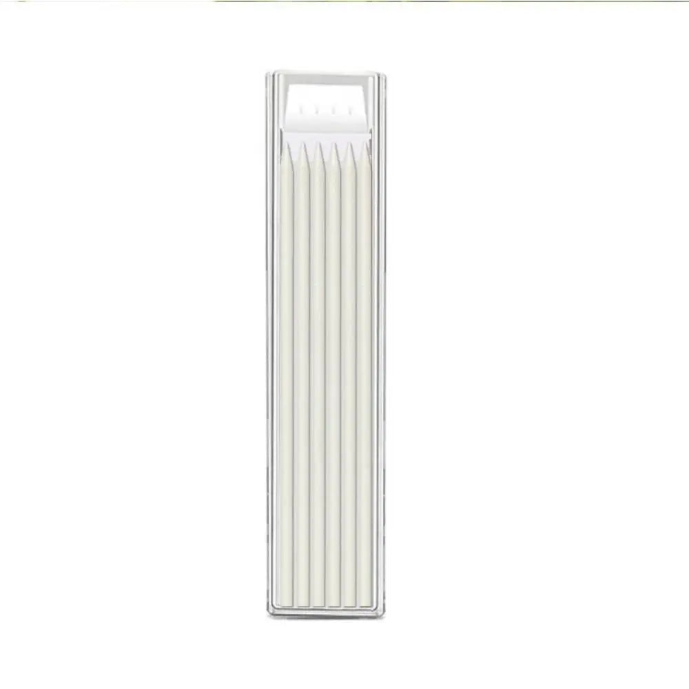 2.8mm Woodworking Pencil Deep Hole Marking Long Head Solid Carpenter Pencil Built-in Sharpener Metal Woodworking Marking Tool