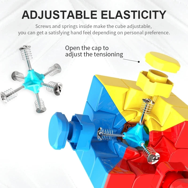 MOYU Meilong Series Professional Speed Magic Cube 2x2 3x3 Pyramid SQ1 Puzzle Magic Cube Education Learnning Cubo Magico Toy Gift