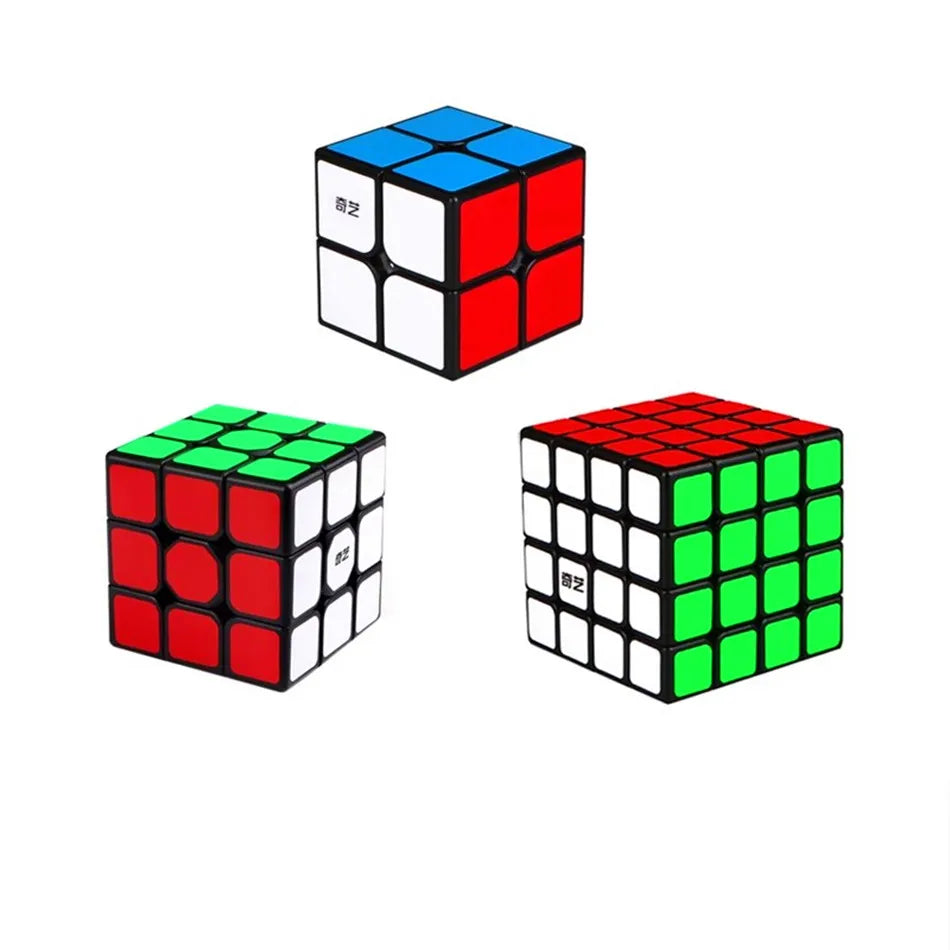 Qiyi 2x2 3x3 4x4 5x5 Alien Magic Cube Maple Leaf Slanting Pyramid Professional Cubo Magico Puzzle Toy For Children Kids Gift Toy