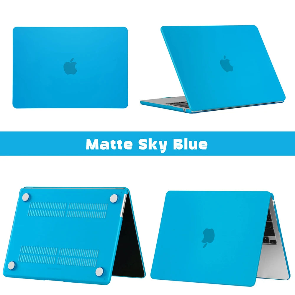 For Macbook Air 13 Case for Laptop accessories Macbook Neo A18 M1 M2 M5 M4 Air 15 Funda Macbook Pro 14 case M3 2026 Pro 16 Cover
