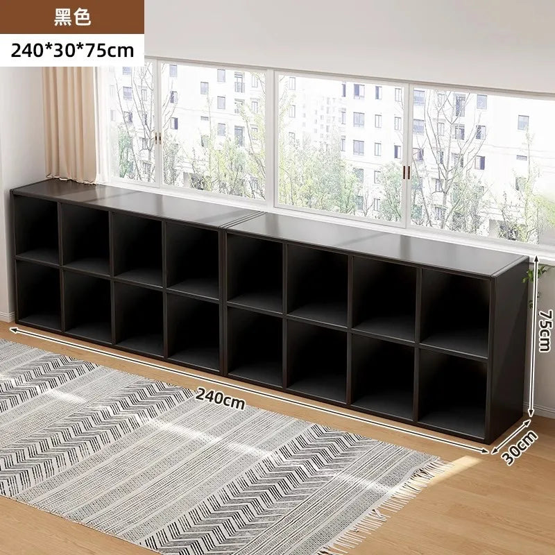 BookShelf Decor Living Room Cabinets Dressers Display House Desk Boocase Entryways Wood Storage Luxury Cabinet Trendy Furniture