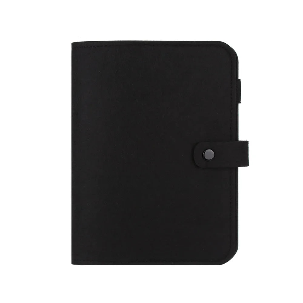A5 A6 New Office Supplies Stationery Travel Diary Portable Diary Felt Notebook Felt Shell Ring Binder
