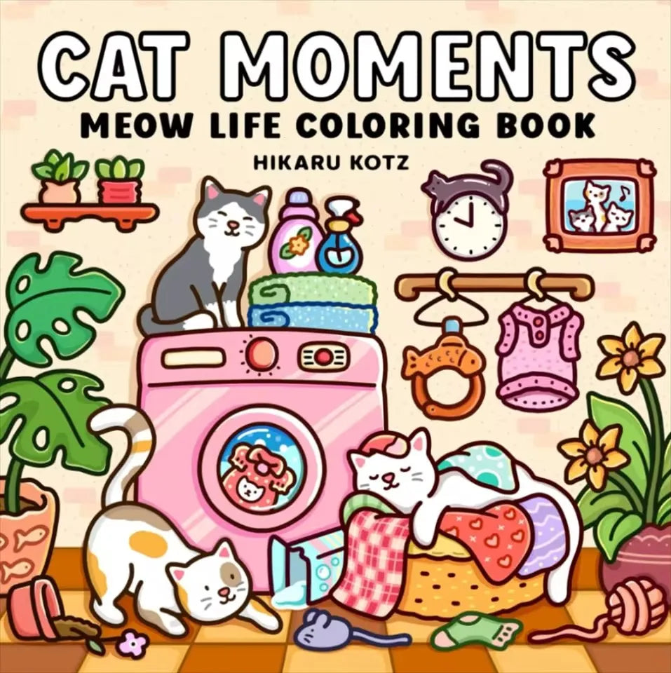 Cozy Japan: Cute Coloring Book for Adults and Teens with Charming Characters and Delightful Japanese Scenes for Relaxation