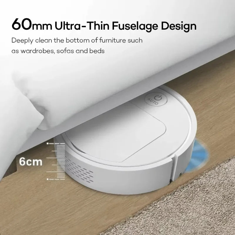 Lenovo 4 In 1 Spray Sweeping Robot Mopping & Vacuuming Strong Clean Air Purification Intelligent Robot Household Appliance