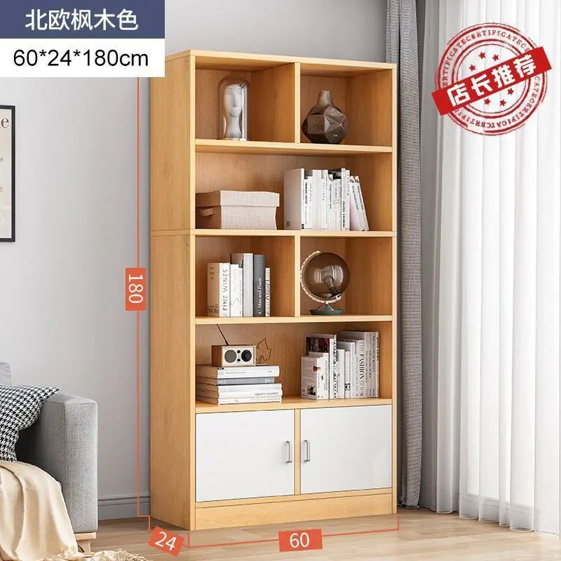 Luxury Library Office Book Storage Furniture Wooden Bookcase Bookshelf Office Furniture