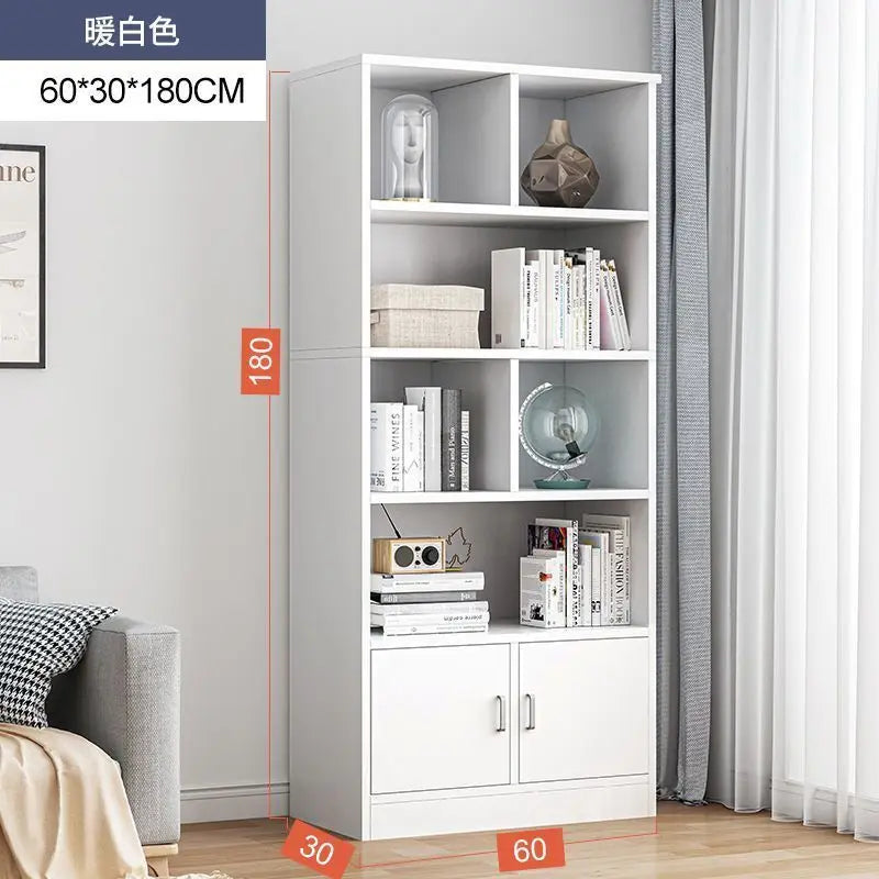 Luxury Library Office Book Storage Furniture Wooden Bookcase Bookshelf Office Furniture