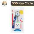 GAN 330 Mini 3x3 Keychain Cube 3x3x3 Gan330 Mini Speedcube Stickerless 3x3 Speed Cube Professional Magic Cube Puzzle Toys