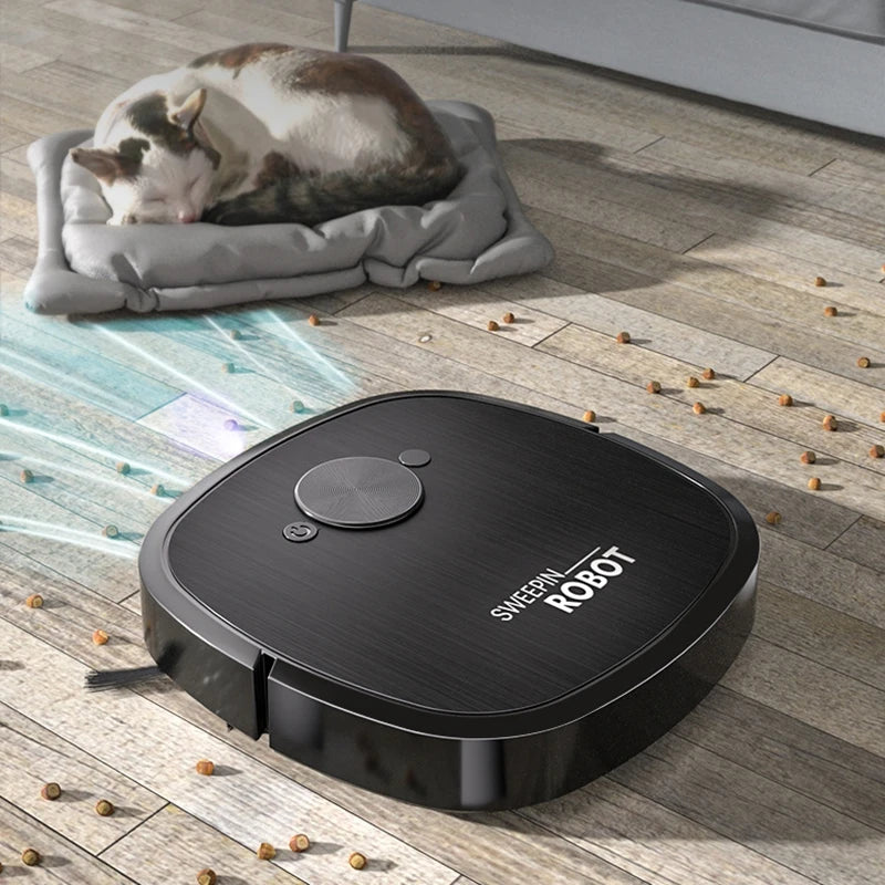 Lenovo Smart Robot Vacuum Cleaner 4 in 1 Automatic Sweeping Mopping Vacuuming Sterilizing USB Charging Robot for Home