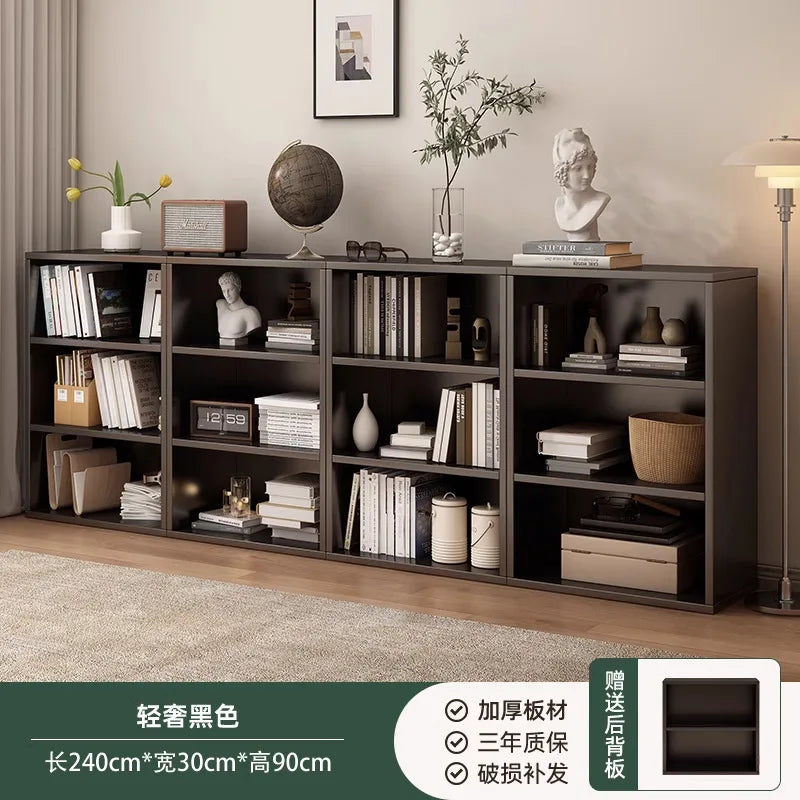 BookShelf Decor Living Room Cabinets Dressers Display House Desk Boocase Entryways Wood Storage Luxury Cabinet Trendy Furniture
