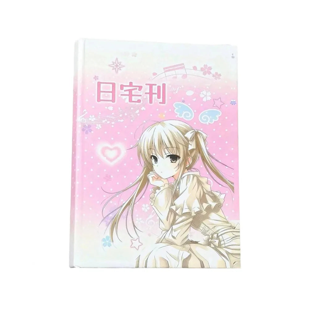 Creative Japanese Style Sticker Book DIY Pink Diary Sticker Cartoon Gift Scrapbook Sticker Stationery Supplies