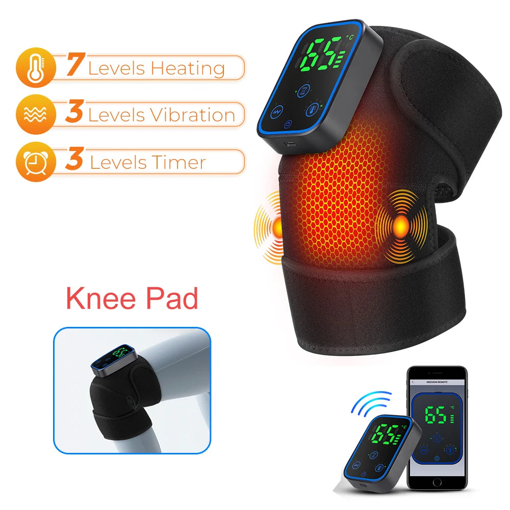 Electric Shoulder Brace for Men & Women, Shoulder Heated Pad Support Mobile Control, Relax Muscles Promote Blood Circulation
