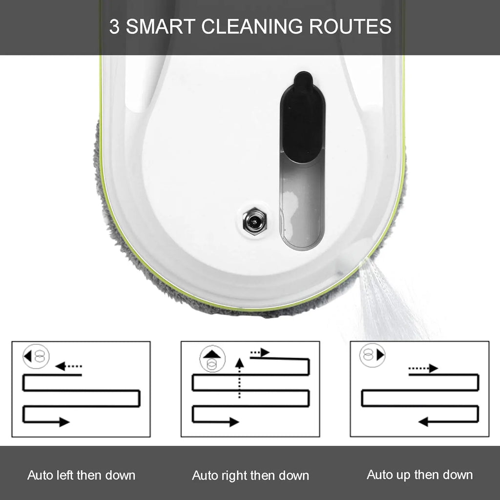Household Window Automatic Water Spray Cleaning Robot,Remote Control Electric Window Wiper,Household Glass Wiper Vacuum Cleaner