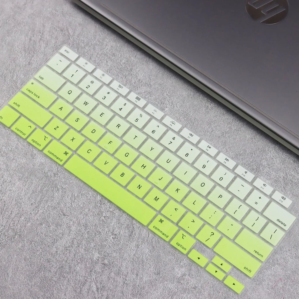 Silicone Laptop keyboard Cover Skin For MacBook Air 13 inch 2022 2021 2020 release a2337 M1 a2179 Retina display with Touch ID