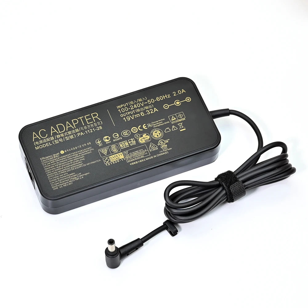 19V 6.32A 120W 6.0*3.7mm Adapter Power Charger For Asus TUF Gaming FX705GM FX705GE FX705GD FX505 FX505GD FX505GE FX505GD FX505DY