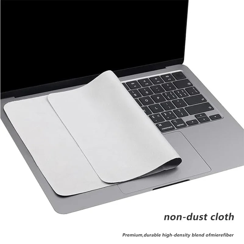 Notebook Protective Palm Keyboard Blanket Cover Microfiber Dustproof Film Laptop Screen Cleaning Cloth Macbook Pro 13/15/16 Inch