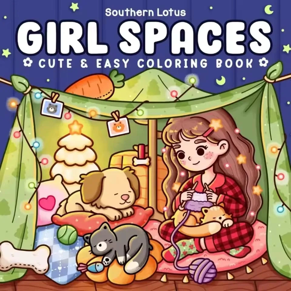 Cozy Japan: Cute Coloring Book for Adults and Teens with Charming Characters and Delightful Japanese Scenes for Relaxation