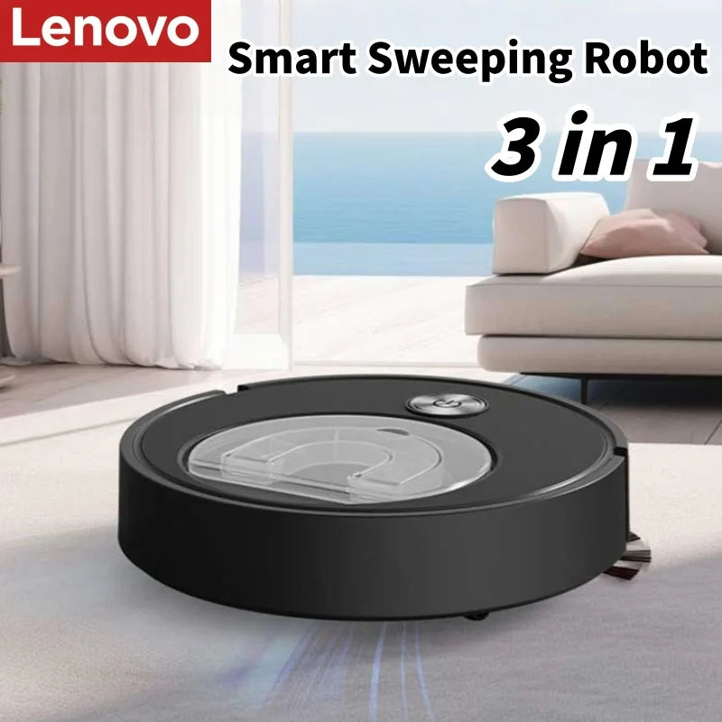 Lenovo Intelligent Sweeping Robot Fully Automatic Sweeping Machine 3 In 1 Vacuum Cleaner Can Independently Remove The Dust Box