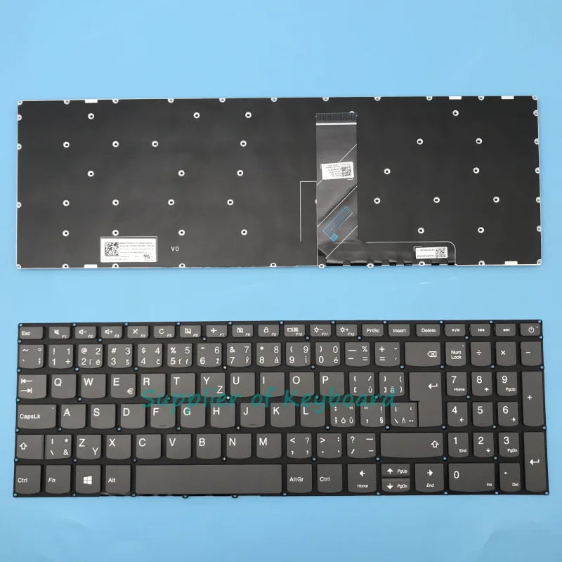 NEW French/Spanish/Portuguese/UK/Czech Keyboard For Lenovo IdeaPad S145-15IWL S145-15AST S145-15API 340C-15 15.6"