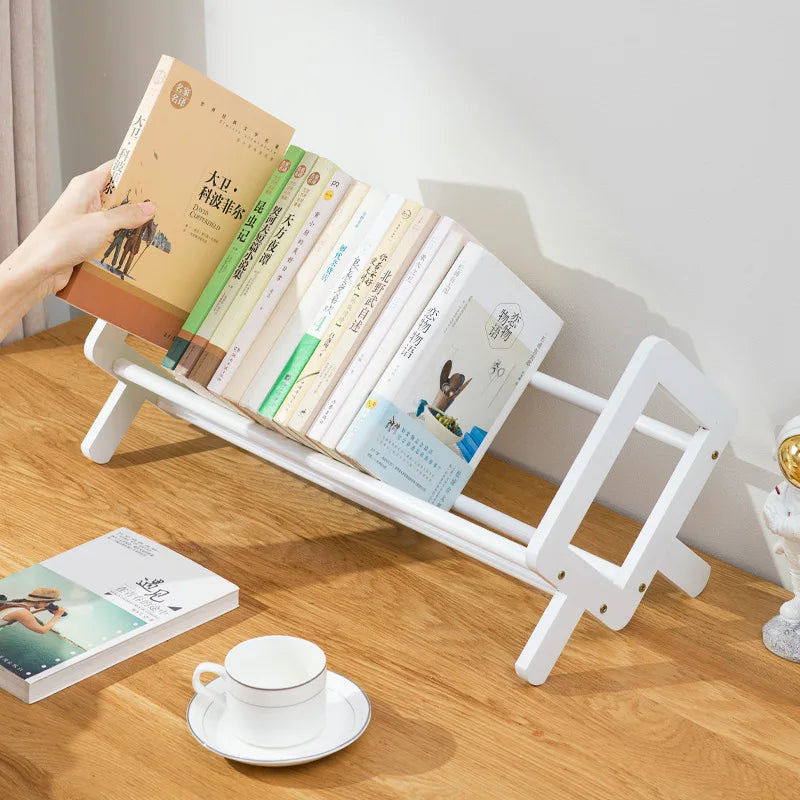 Desktop Shelf Bookshelf Bedroom Table Small Multi-layer Shelf Living Room Desk Storage Simple Bookcase