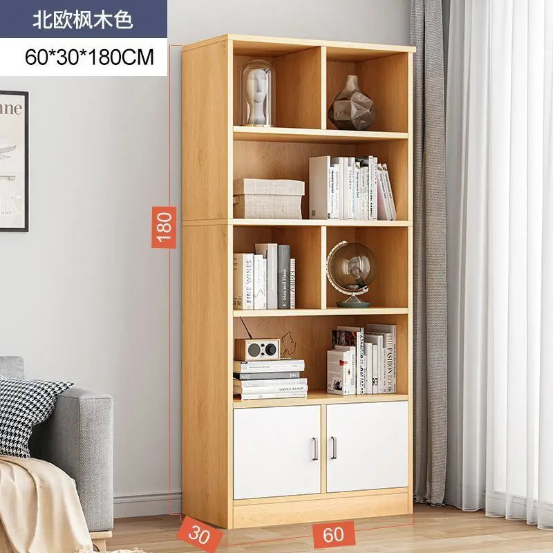 Luxury Library Office Book Storage Furniture Wooden Bookcase Bookshelf Office Furniture