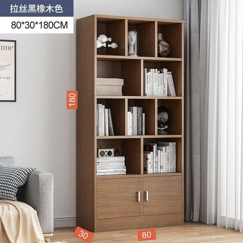 Luxury Library Office Book Storage Furniture Wooden Bookcase Bookshelf Office Furniture