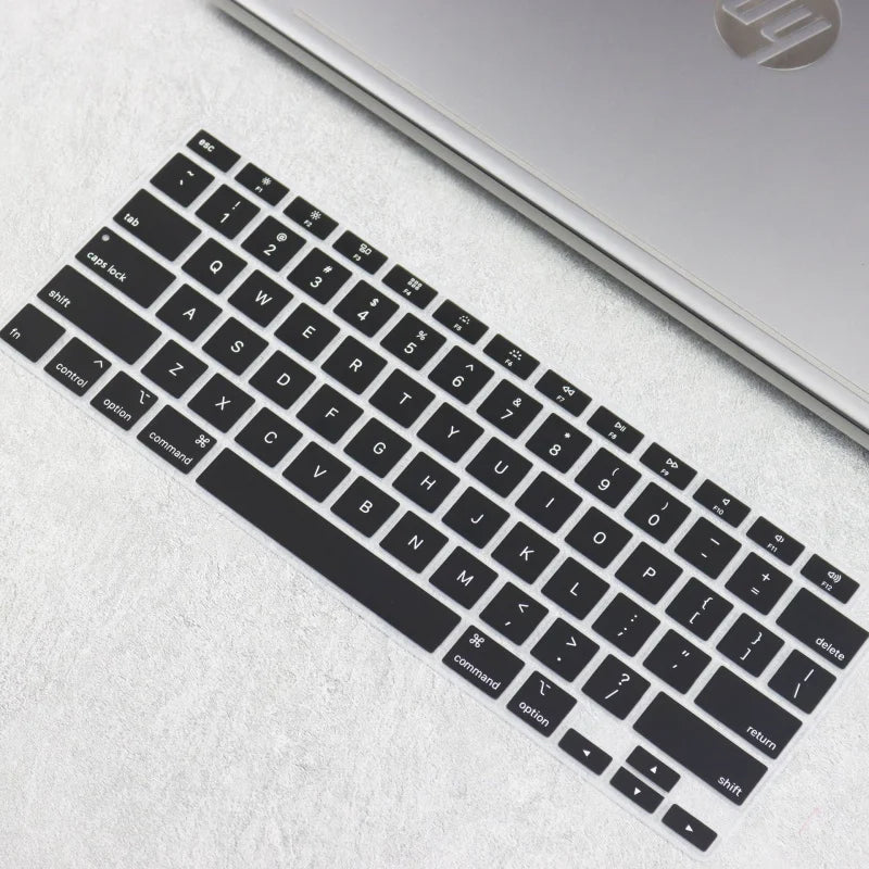 Silicone Laptop keyboard Cover Skin For MacBook Air 13 inch 2022 2021 2020 release a2337 M1 a2179 Retina display with Touch ID