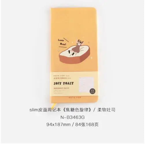 Weekly Record Book  Retro Slim Weekly Plan Book Notepad Cute Notebook Planner Office & School Supplies Note Book