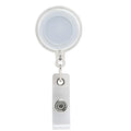Metal Work Card Holder with Retractable Chest Pocket Clip Lanyard Badge Holder Reels ID Tag Name Badge Pass Card Sleeve Case