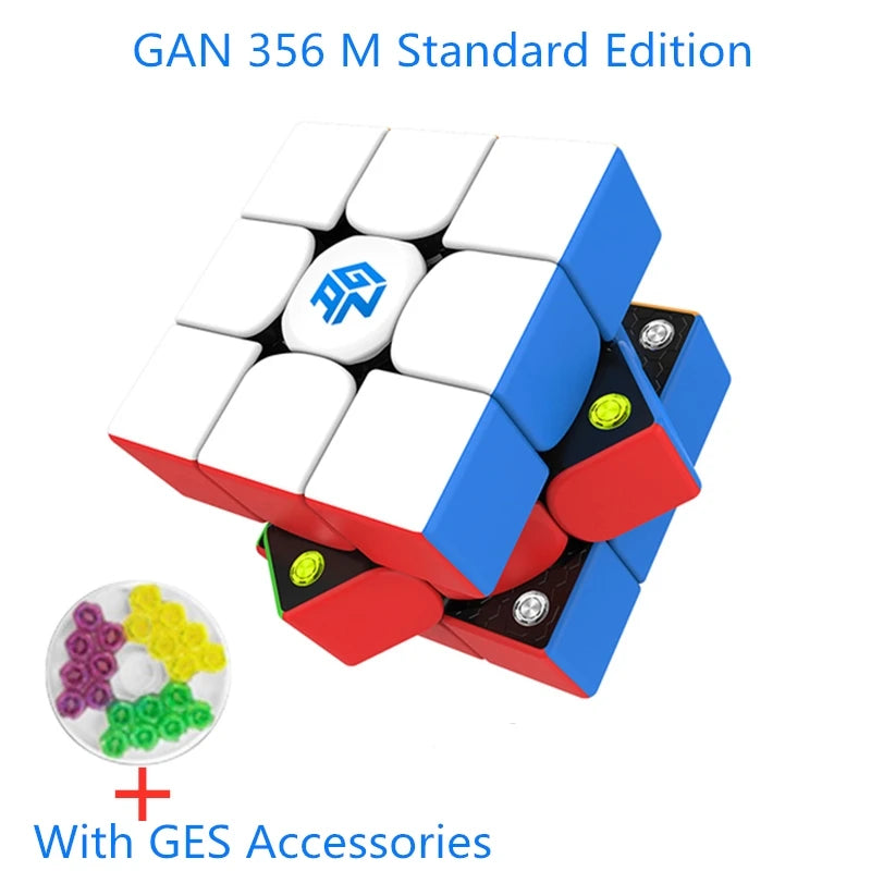 GAN356 M 3x3x3 Magnetic cube , GAN 356 UV 3x3 Magic cube Profissional Speed cube 3x3x3 Puzzle cubes GAN Magnetic cube