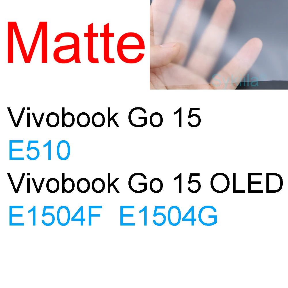 Screen Protector for ASUS Vivobook N6506 S5506 S5507 M5506 M5606 S5406 M5406 M7601 M7600 N7600 HD Clear Matte Frosted Skin Film
