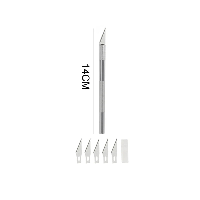 Craft Knife Precision Cutter and Self Healing Cutting Craft Mat Hobby Knife Set for Art Hobby Craft Scrapbooking Stencil