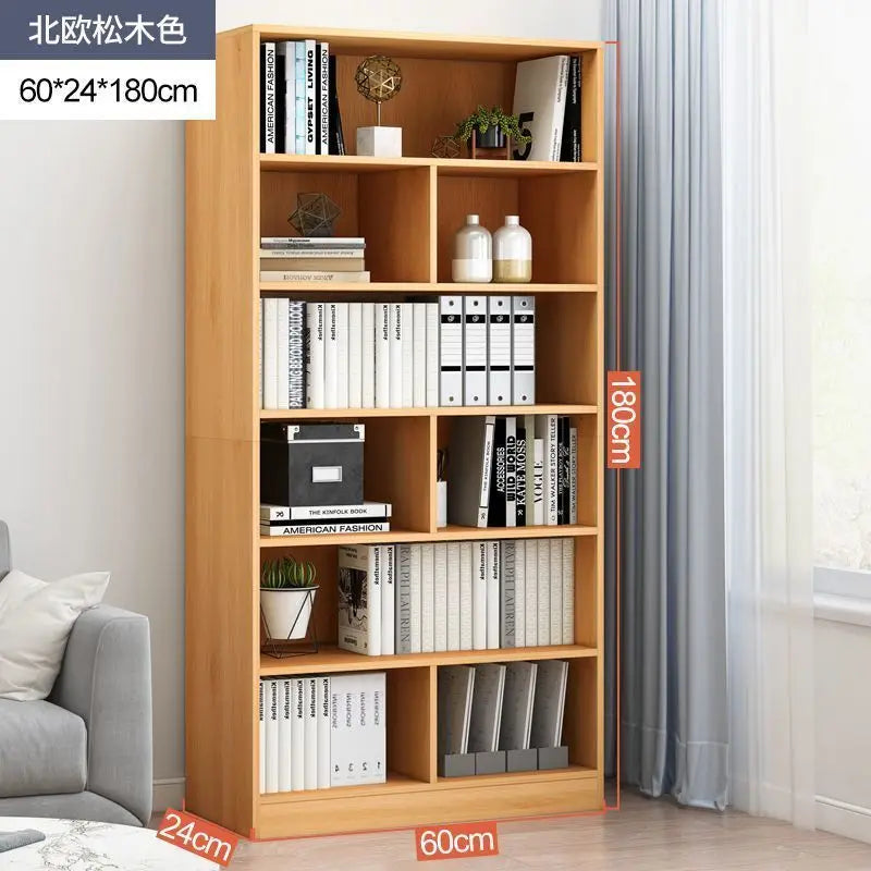 Luxury Library Office Book Storage Furniture Wooden Bookcase Bookshelf Office Furniture