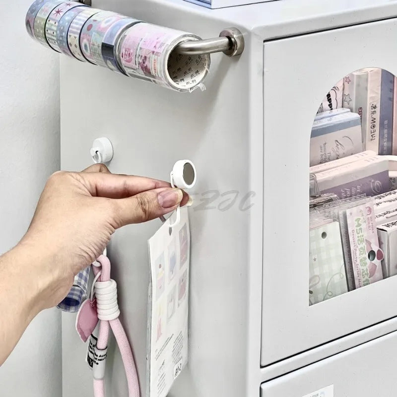 Desktop Cabinet Desk Drawer Style Cotton Doll Doll Millet Layered Iron Storage Cabinet