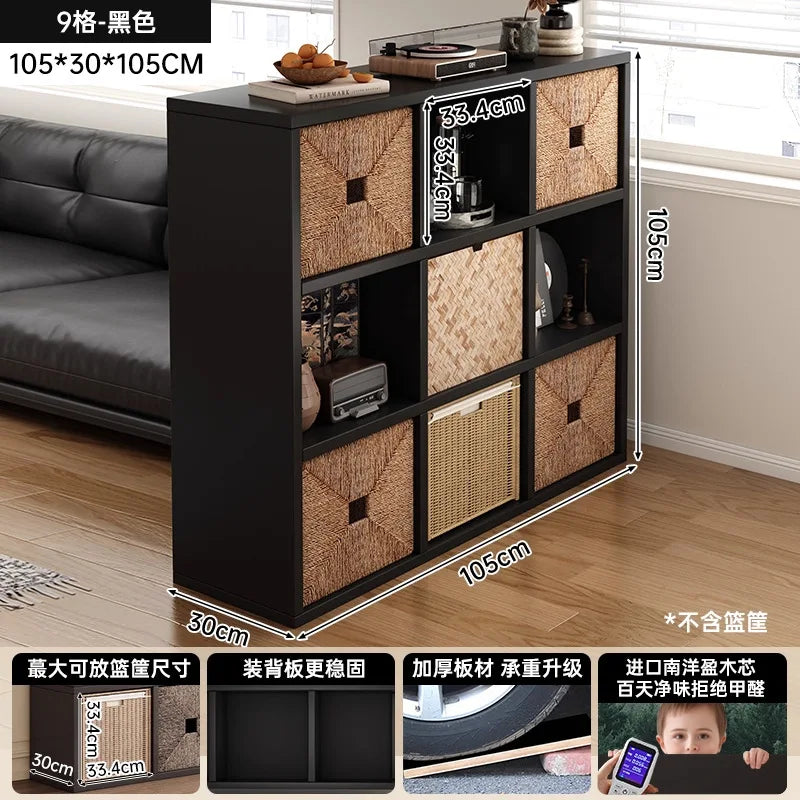 BookShelf Decor Living Room Cabinets Dressers Display House Desk Boocase Entryways Wood Storage Luxury Cabinet Trendy Furniture
