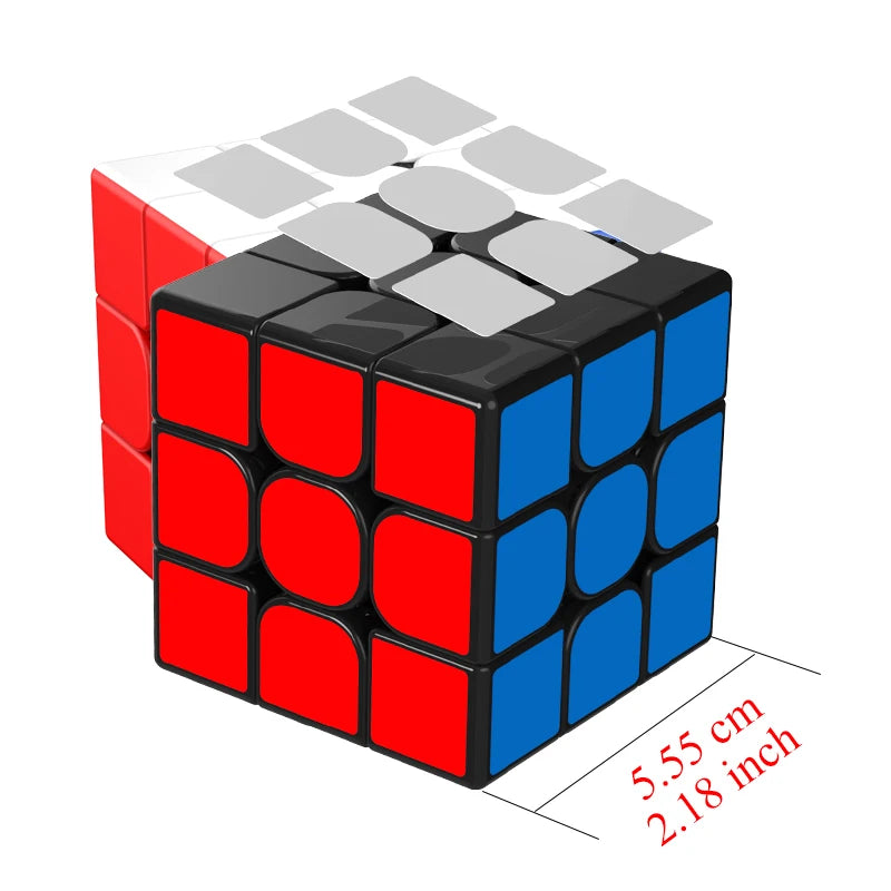 Double Magnetic Stickerless 3x3 speed-cubing Educational Toy  Competition Classic Puzzle  Matte Finish Speed Cube Professional S