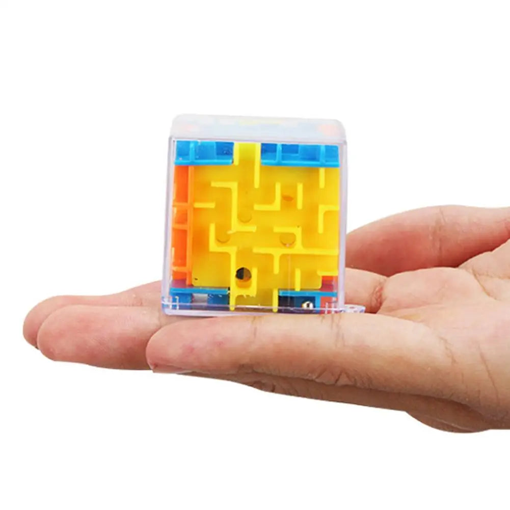 3D Maze Magic Cube Toys Children Gift Six-sided Brain Developing Educational Toy Labyrinth Ball Toys Magical Maze Ball Giveaway