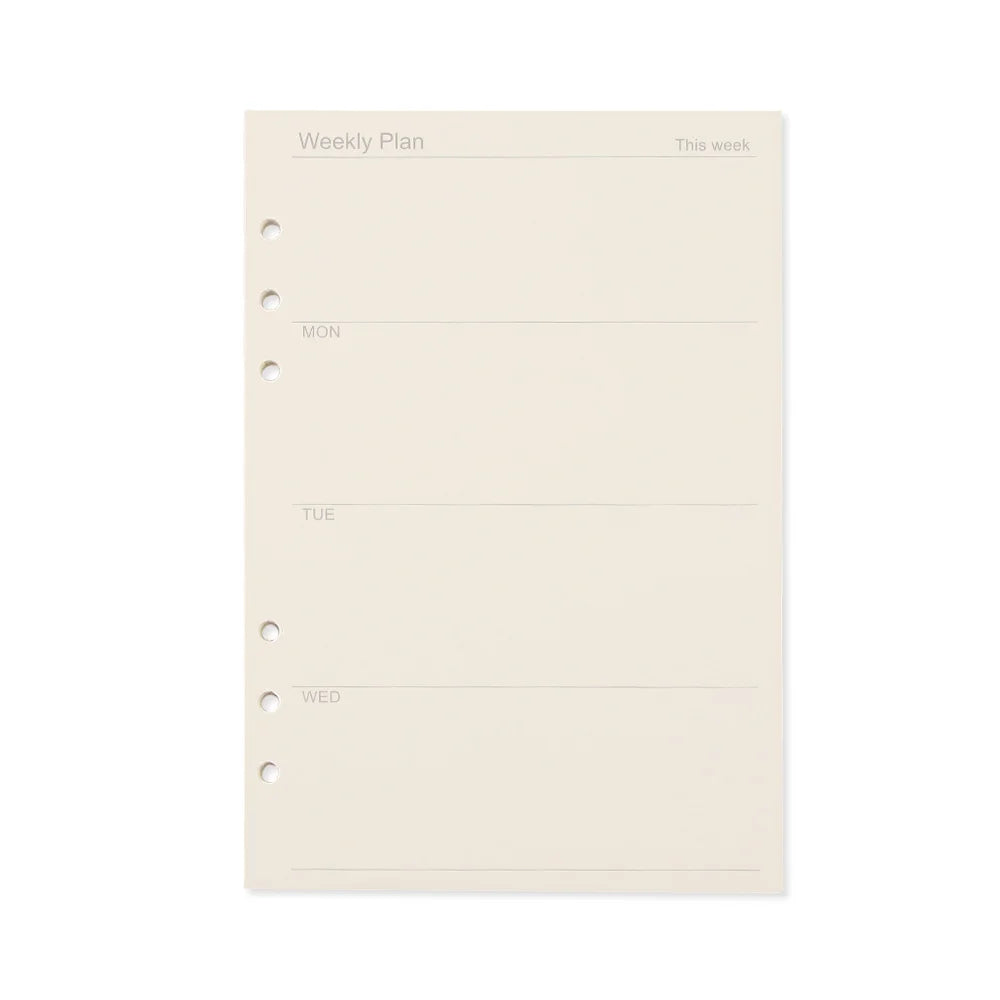 A5 A6 New Office Supplies Stationery Travel Diary Portable Diary Felt Notebook Felt Shell Ring Binder