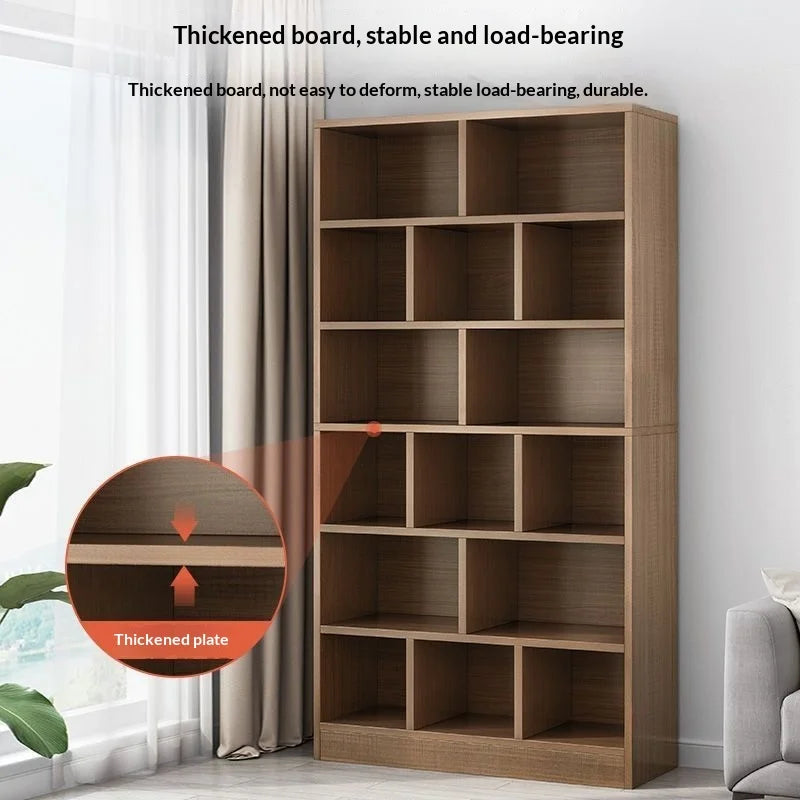 Luxury Library Office Book Storage Furniture Wooden Bookcase Bookshelf Office Furniture