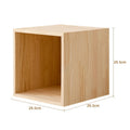 Bookshelf Storage Cabinet Simple Home Mini Bookcase Wood Color Bookshelf Organization Storage Cabinet Shelf Space Box New Sales