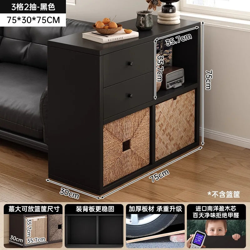 BookShelf Decor Living Room Cabinets Dressers Display House Desk Boocase Entryways Wood Storage Luxury Cabinet Trendy Furniture
