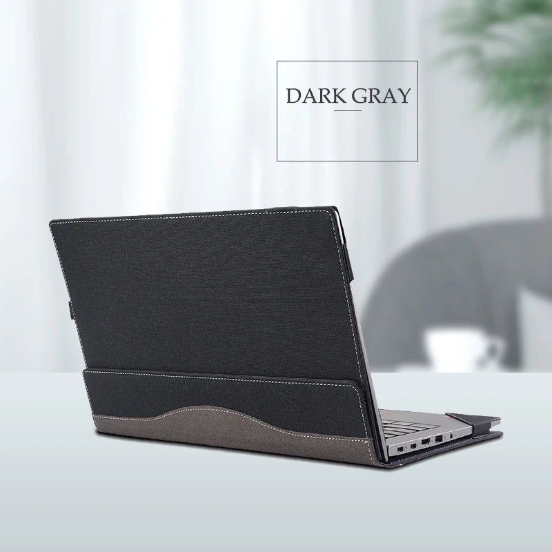 Case Cover for Lenovo IdeaPad Flex 5 14IIL05 14ITL05 14ALC05 14ARE05 14 Inch Sleeve PU Leather Laptop Case Fall Protection