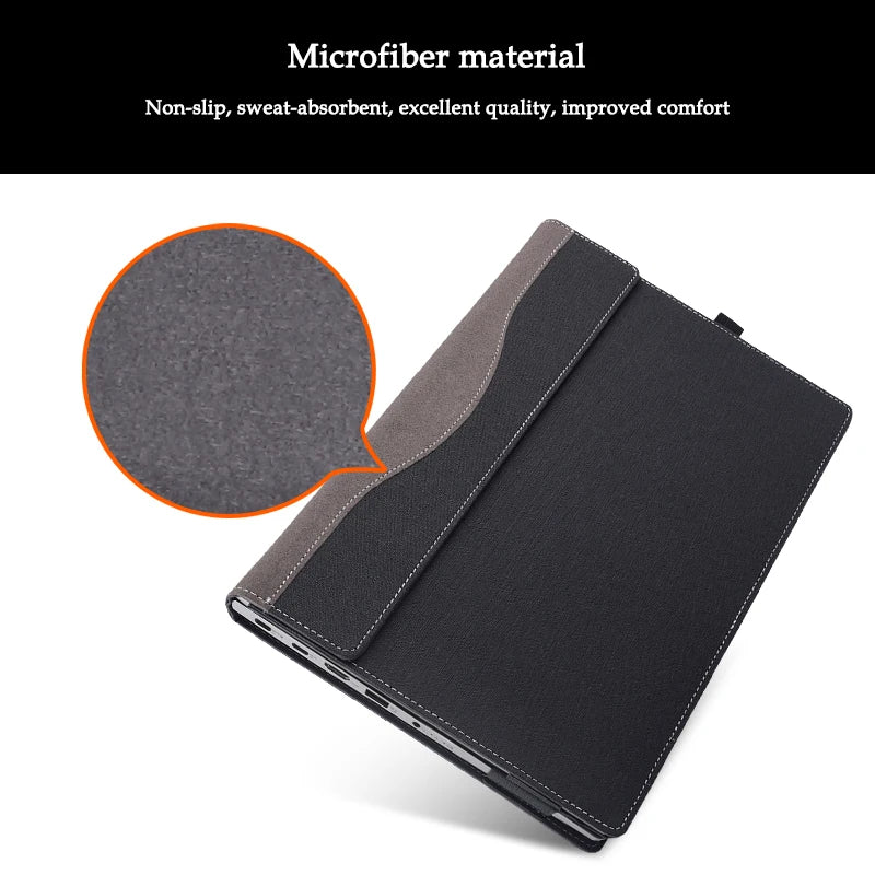 Case Cover for Lenovo IdeaPad Flex 5 14IIL05 14ITL05 14ALC05 14ARE05 14 Inch Sleeve PU Leather Laptop Case Fall Protection