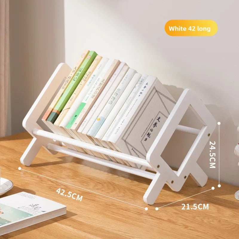 Desktop Shelf Bookshelf Bedroom Table Small Multi-layer Shelf Living Room Desk Storage Simple Bookcase