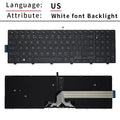 US keyboard For Dell Inspiron 15 5000 5758 5543 5548 5542 5552 5759 5551 5755 5555 5558 5557 5559 5577 5576 5748 5749 5545 5547