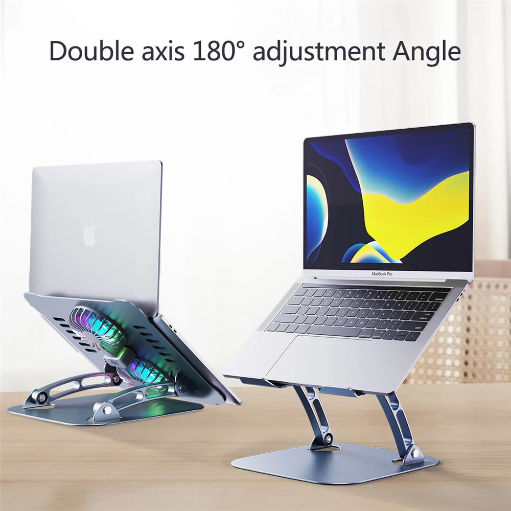 Laptop Stand for MacBook Air 15 M3 A3114 2024 Aluminum alloy lifting Bracket for iPad Pro 13 Radiator for 13-16 inch Laptop